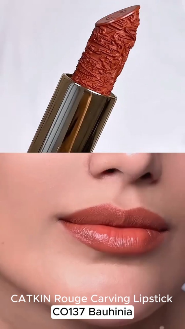 CATKIN Rouge Matte Lipstick, Waterproof Long Lasting Satin Nourish
